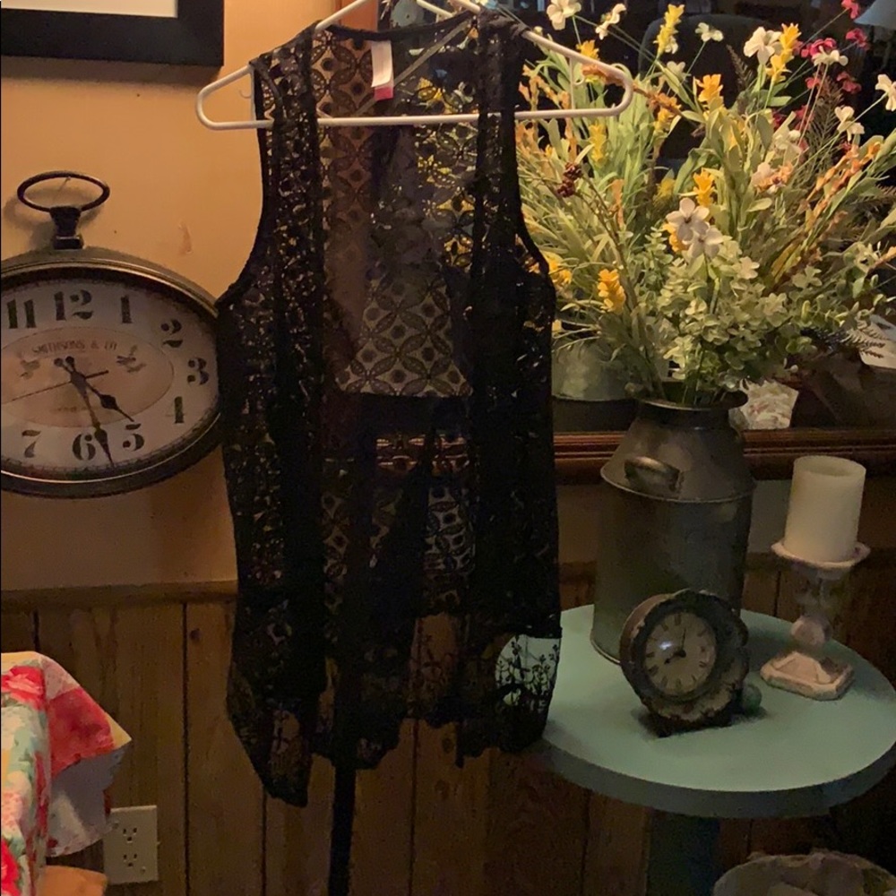 Black Lace cover up